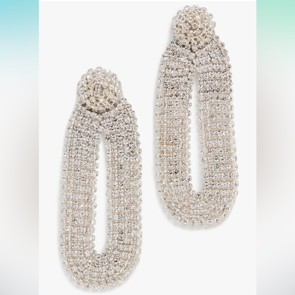 NWOT - Deepa Gurnani Shyna Earrings - Picture 3 of 7